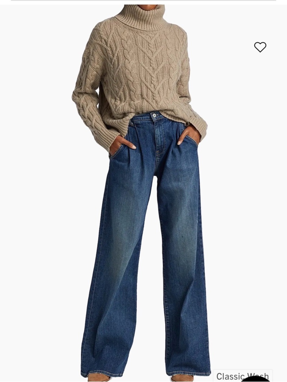 Nili Lotan medium blue ~ trouser jean ~ new with tags